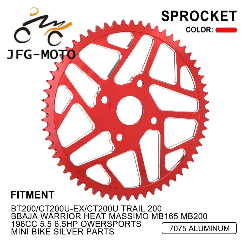 Цепные звездочки для мотоциклов BT200 CT200U Trail 200 Baja Warrior Heat масла MB165 MB200 196CC 5 6.5HP Owersports