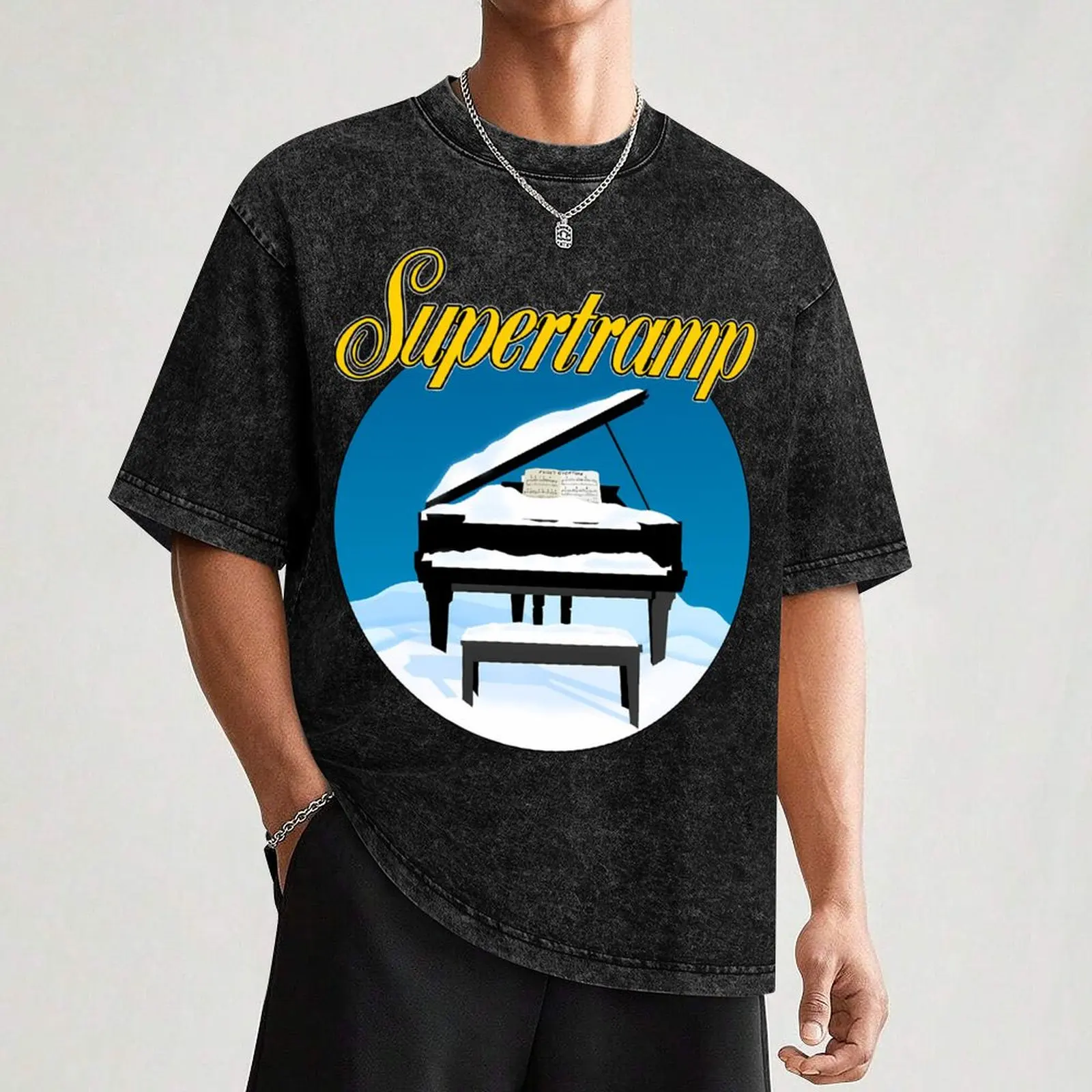 Футболка Supertramp Even In The Quietest Moments модные рубашки с фигурками аниме простые белые