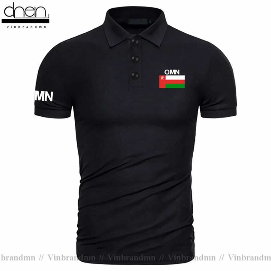 

Sultanate of Oman Omani polo shirts men short sleeve white brands printed for country 2022 cotton nation team OMN Arabic print