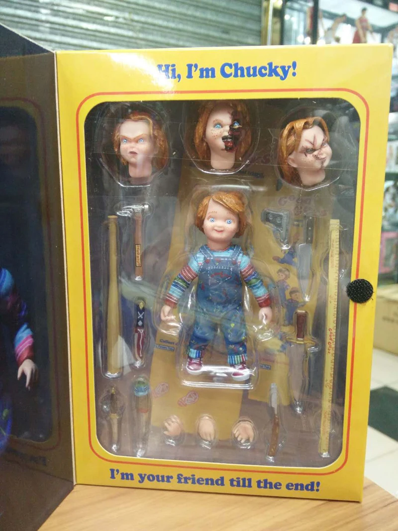 

NECA Chucky Action Figure Child's Play Good Guys Ultimate Variant Chucky Movie Role Figure Collectible Model Toy Christmas Gift