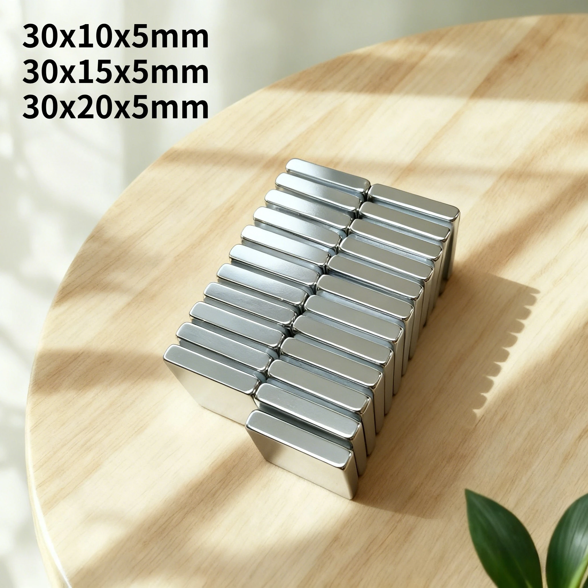 Фото N52 30x10x5 30x15x5 30x20x5 Aimant Magnts Скутер Ebike Неодимовый поиск Генератор на холодильник Индивидуальные Diy Школа для тестирования №1