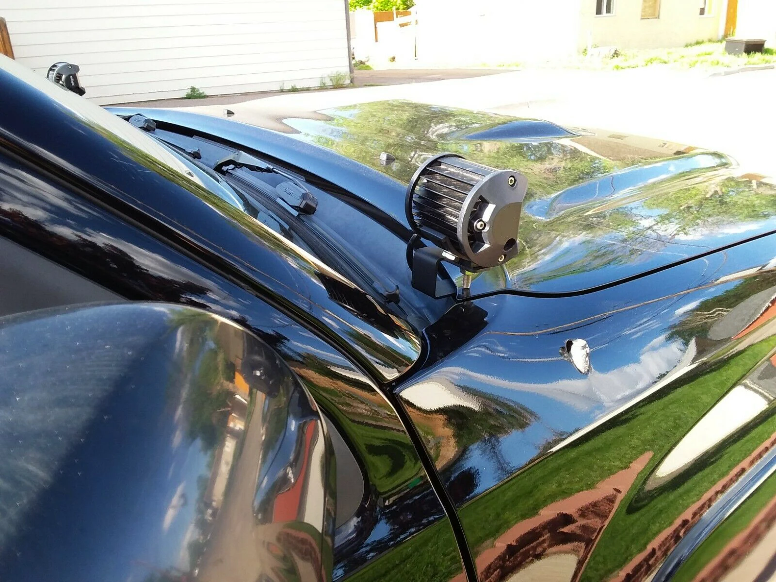 Для Toyota 2005-2015 Tacoma Custom Side Pillar Hood Bracket Wide Shot 60W светильник Kit автомобильные аксессуары