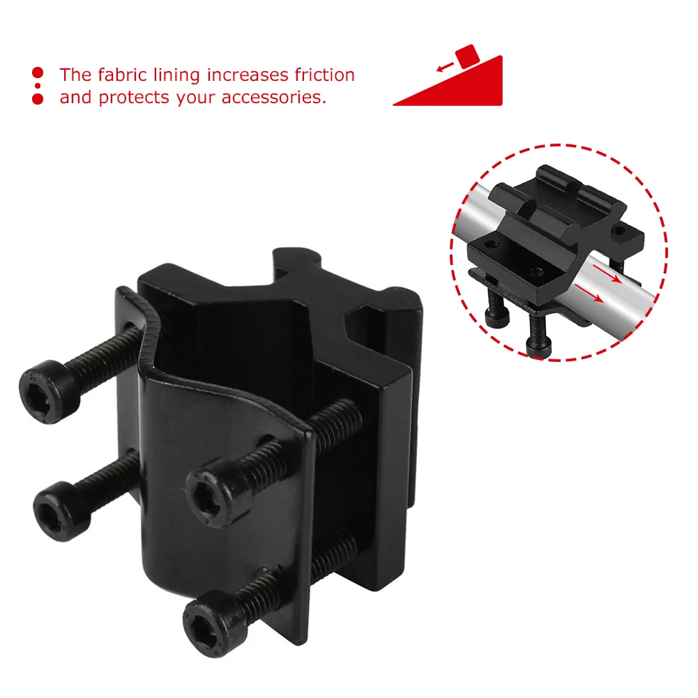 

Adjustable Bipod Adapter with 20mm Rail Barrel Tube Mount for Picatinny Weaver Scope Flashlight Laser Sight Torch Clip