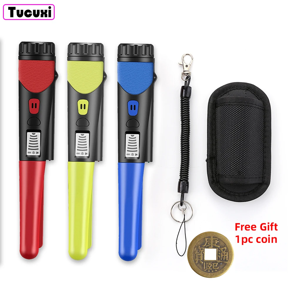 Pro Pinpointing Pointer Metal Detector GP-pointer Gold Target Static Alarm with Bracelet New |