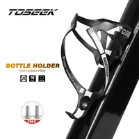 toseek xxx 3k carbon fiber water bottle cages 18g lightweight bicycle water bottle holder bike road bike mtb cycling parts