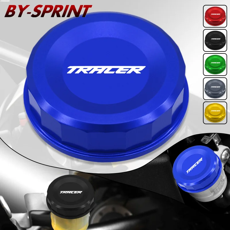 

Black Blue Red For Yamaha Tracer700 Tracer 9 gt TRCAER9GT Motorcycle Modified Rear Cylinder Cap Brake Fluid Reservoir Cover