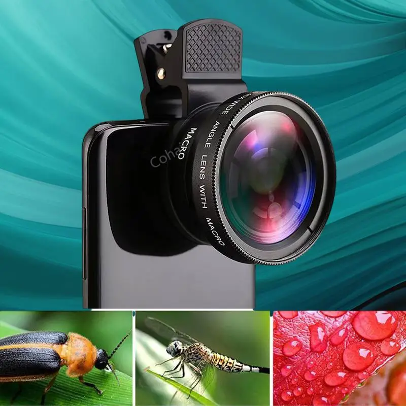 

Capture Every Detail with the 0.45x Super Wide Angle and 12.5x Macro Mobile Phone Lens - The Ultimate Photography Upgrade