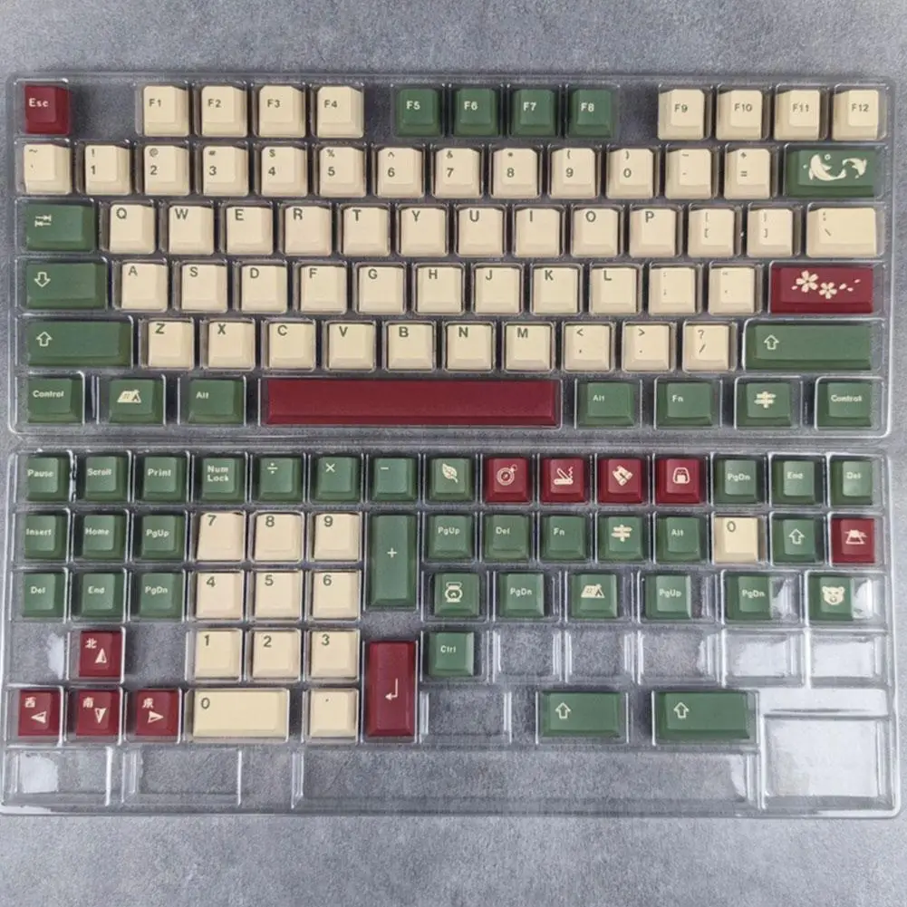 

Pbt Sublimation For Filco Mechanical Keycaps 61/64/68/78/84/87/96/98/104/108 Keys Mechanical Keyboard N0q1
