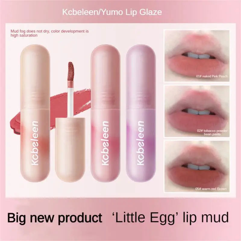 

Waterproof Lip Gloss Sexy Long Lasting Velvet Matte Non-stick Cup Red Liquid Lipstick Makeup For Women Korean Cosmetics Tools