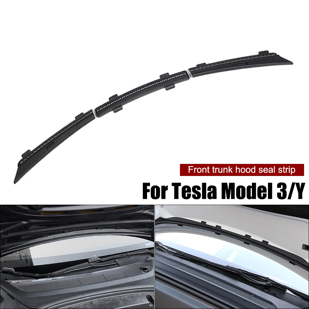 

Front Trunk Hood Seal Strip Waterproof Dustproof Weather Bar Air Vent Intake Protector For Tesla Model 3 Model Y Accessories