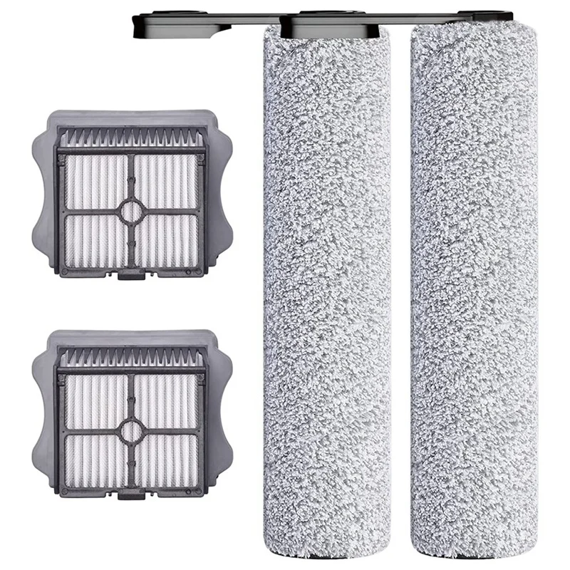 

New 2X Replacement Brush Roller And HEPA Filter Kit For Tineco Floor ONE S5 & S5 PRO Cordless Wet Dry Vacuum Cleaner