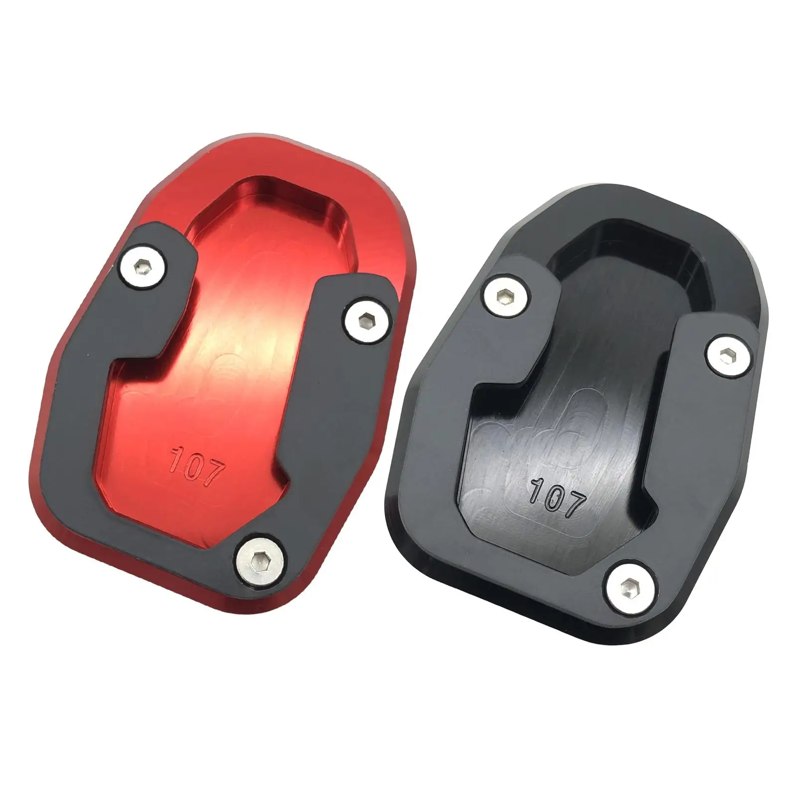 

Motorbike Side Stand Enlarger Plate Kick Stand Kickstand Foot Pad for Ducati Desert x 2022 2023 Replace Durable