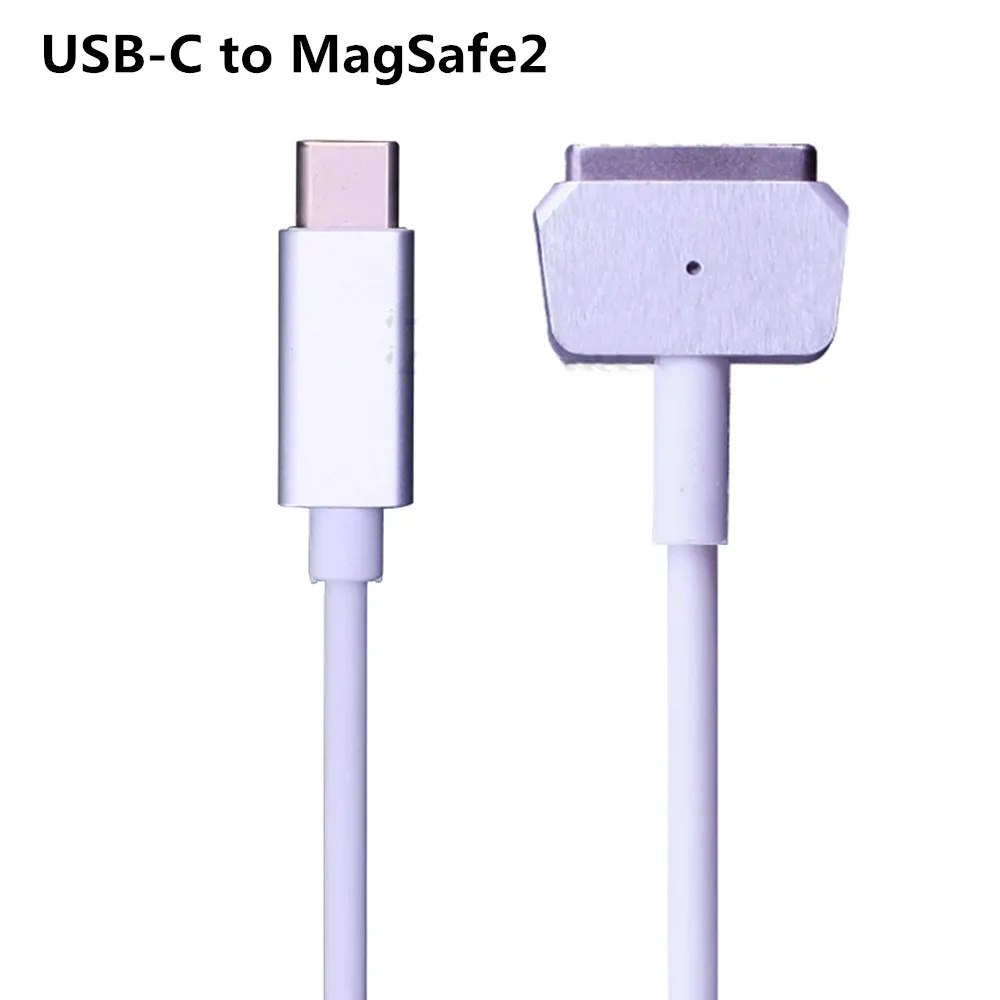 

Magnetic PD USB C To MagSaf* 1 2 Notebook Adapter Cable Laptop Charger Cord Wire For Apple Macbook Pro Air 11'' 13'' 15'' Retina