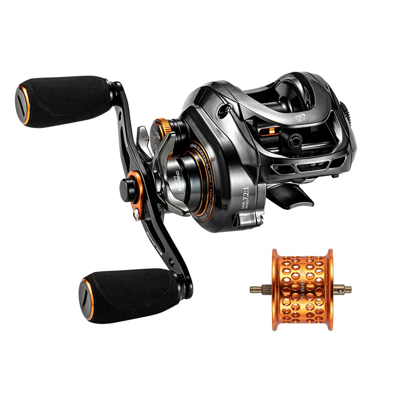 9kg Drag Power 6+1 Bb 7.1//8.1 Gear Ratio Baitcaster Reel