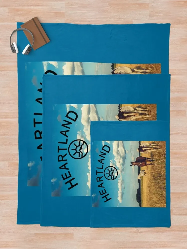 Брезентовое одеяло с лошадью от Heart Land ворсистое постельное белье одеяла