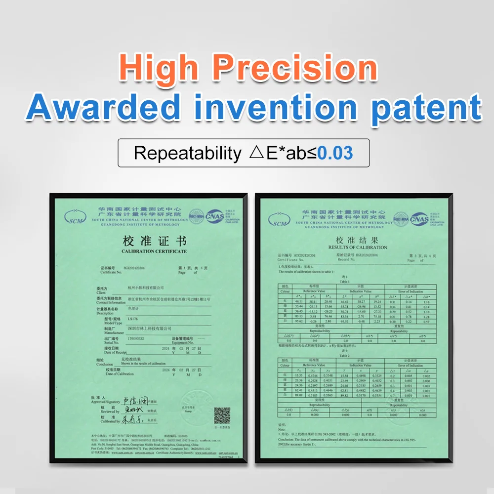 Колориметр Профессиональный LS176 Д/8° Белизна И Желтизна Кривые Спектрального