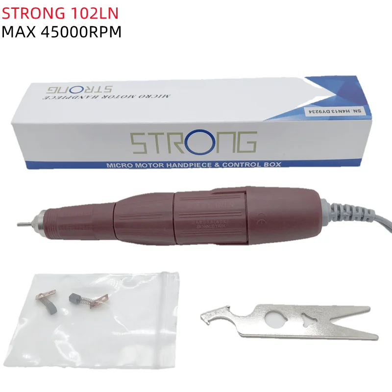 Аппарат для маникюра и педикюра Strong 210 102LN электрическая шлифовальная машинка 45 к