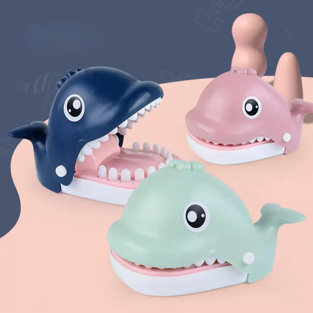 

Hot Creative Big Size Crocodile Mouth Dentist Bite Finger Game Funny Gags Toy for Kids Family Party Play Fun Juegos De Fiesta