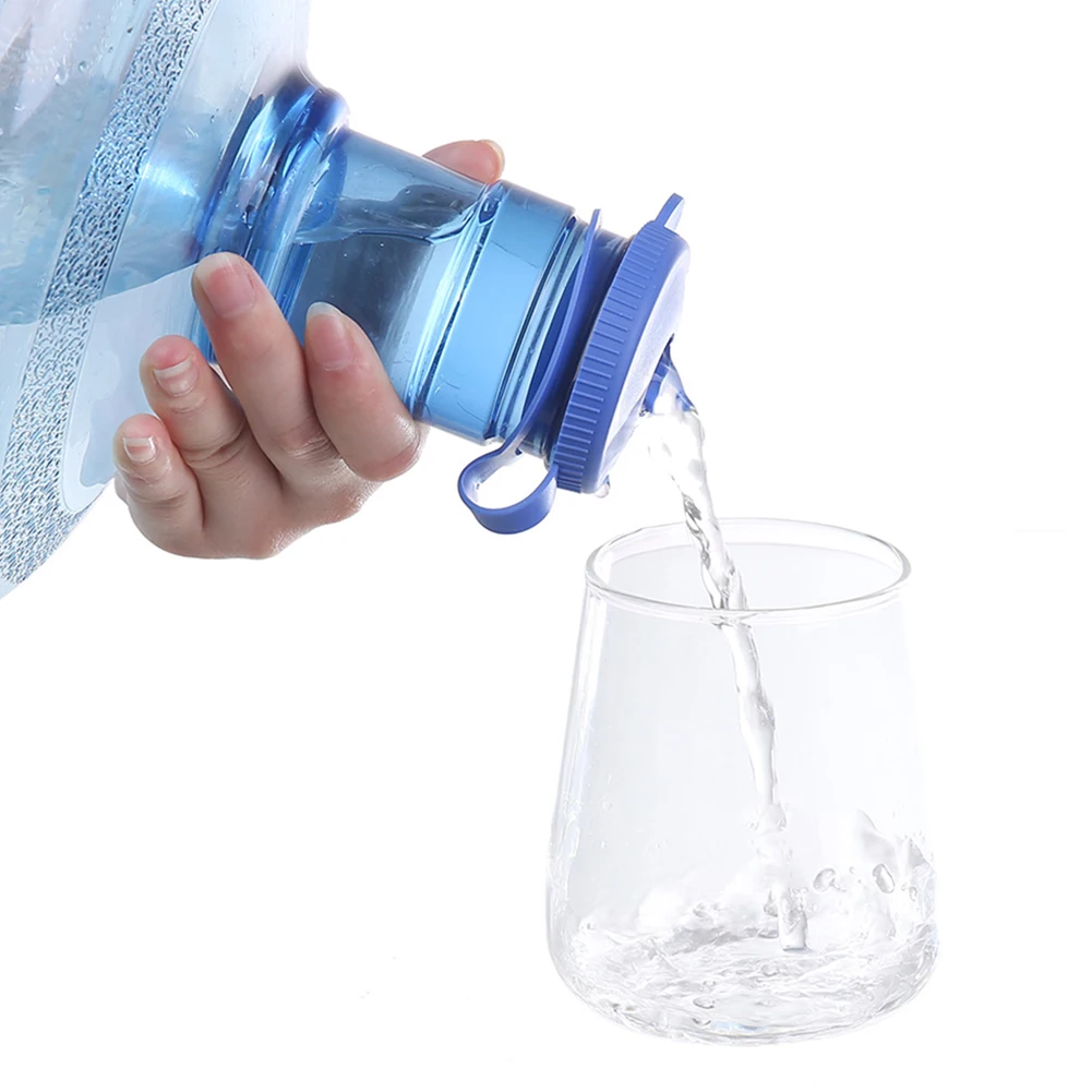 

Replacement For 5 Gallon Jug Cap Plug Water Dispenser Snap On Seal Anti Splash Peel Water Jug Caps Reusable