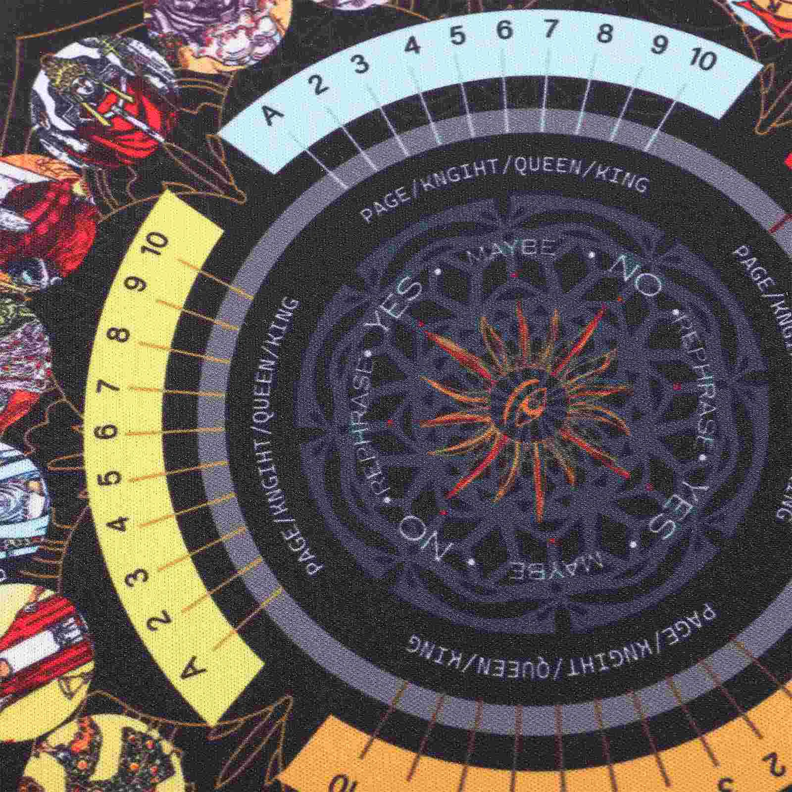 Резиновый коврик для гадания Таро защита стола декор карточек скатерть дома