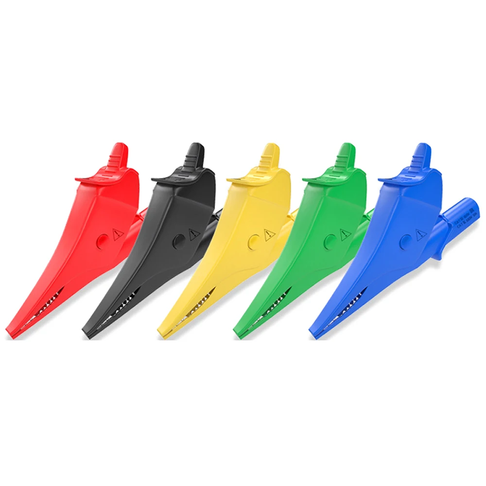 

Heavy Duty Alligator Clip High Insulation Safe Crocodile Clip With 4mm Banana Jack Socket Pressure Resistance 30A Alligator Clip