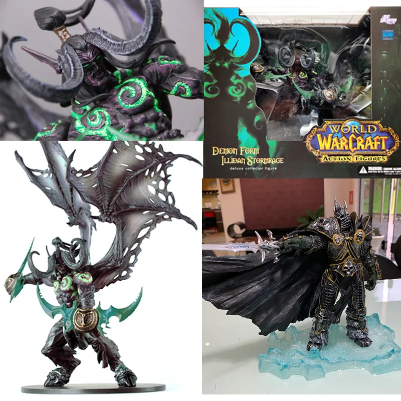 

WOW Fall of The Lich King Arthas Menethil Figure Famous Game Character Action Figure Collectible Toys Gifts