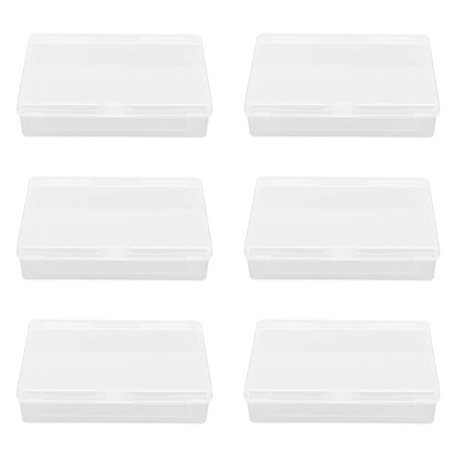 

Box Playing Deck Case Holder Storage Gamecontainerboxes Gaming Organizer Trading Tray Emptypoker Board Clear Size Transparent