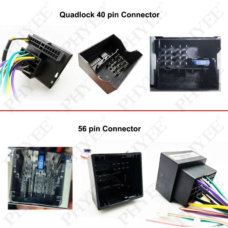 10-дюймовая рамка радио панели Android для Peugeot 208 2008 (2015–2019) адаптер жгута проводов