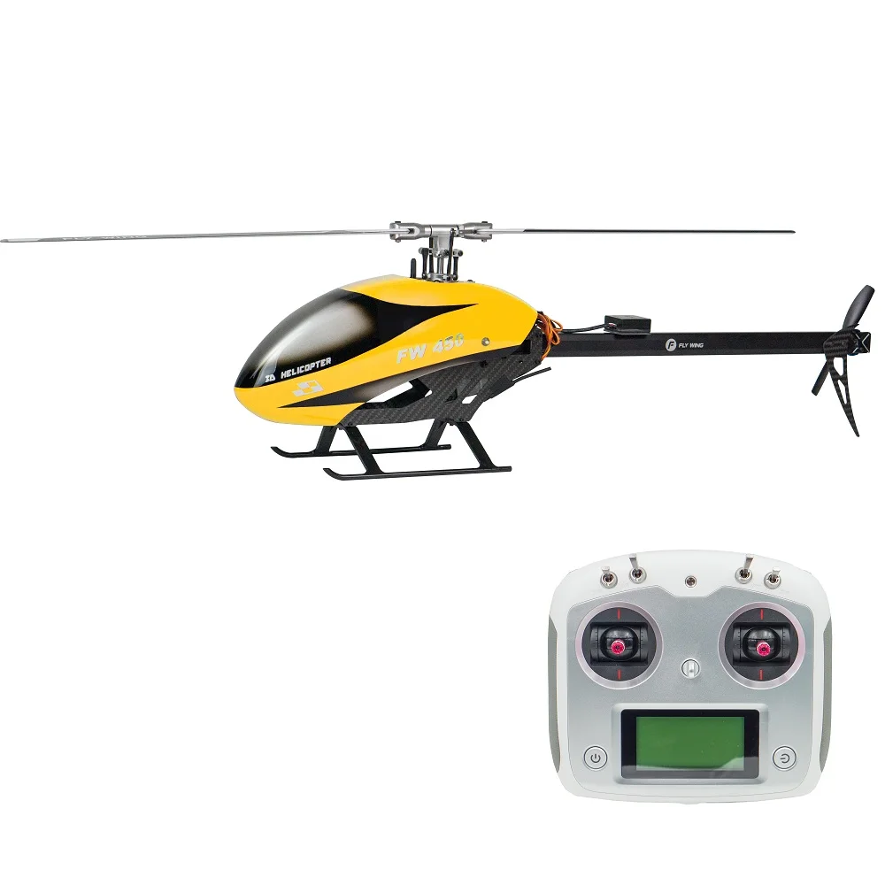 FLY WING FW450 V2 FBL 6CH 3D Flying GPS Altitude Hold One-key Return RC Helicopter RTF With H1 Flight Control System
