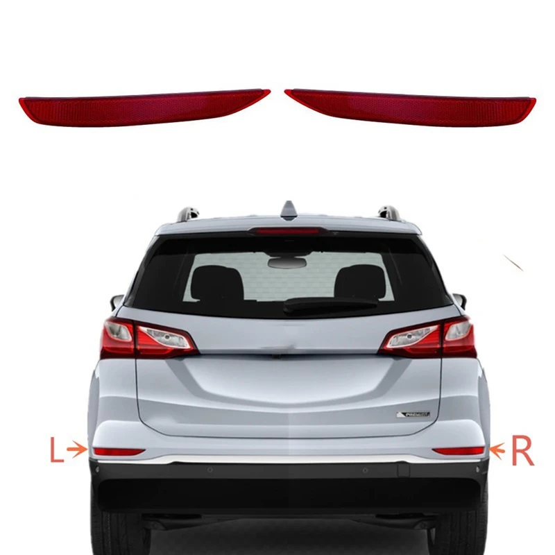 

1 пара, отражатель для заднего бампера автомобиля Chevrolet Equinox 2018 2019 2020