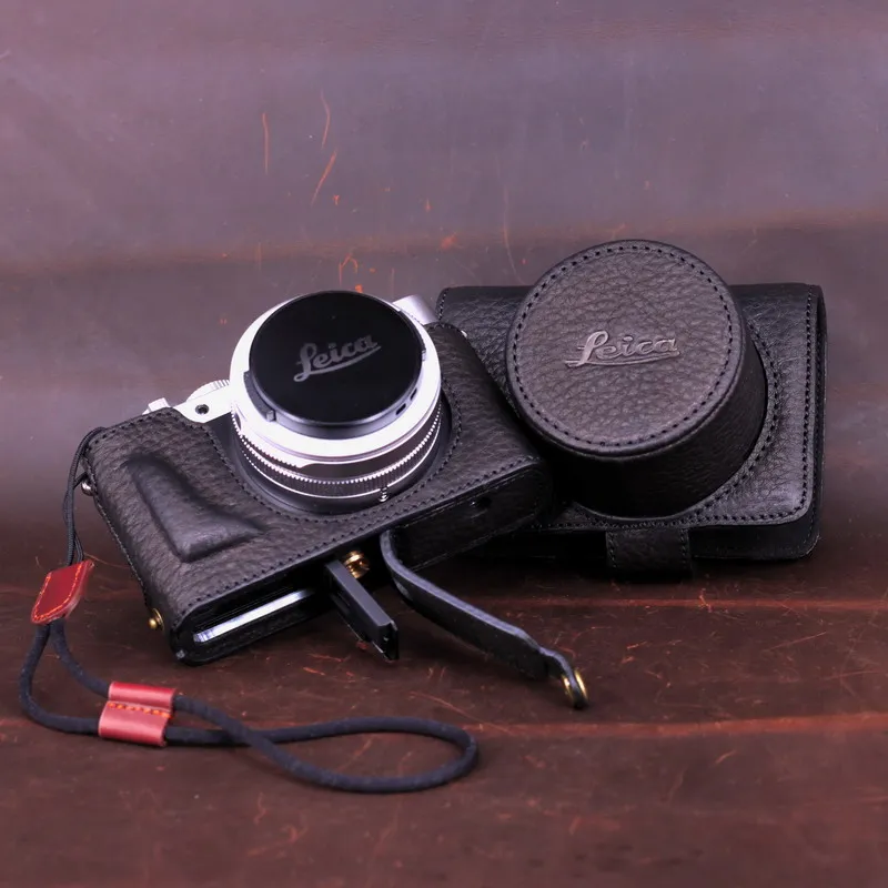 

handwork Photo Camera Genuine leather cowhide Bag Body BOX Case For leica D-LUX DLUX7 Typ109 body Protective sleeve box