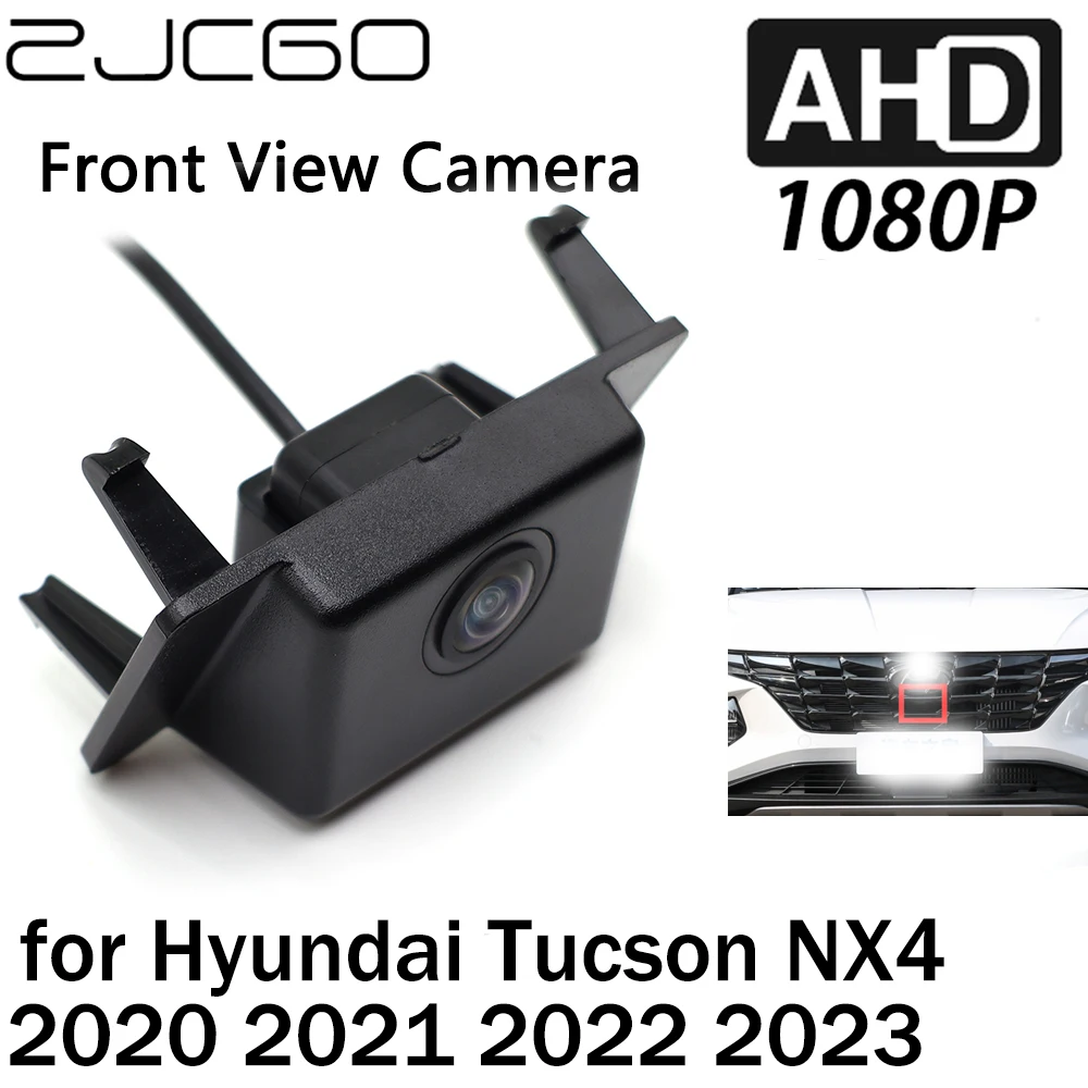 Парковочная камера ZJCGO с логотипом спереди AHD 1080P ночного видения для Hyundai Tucson NX4 2020