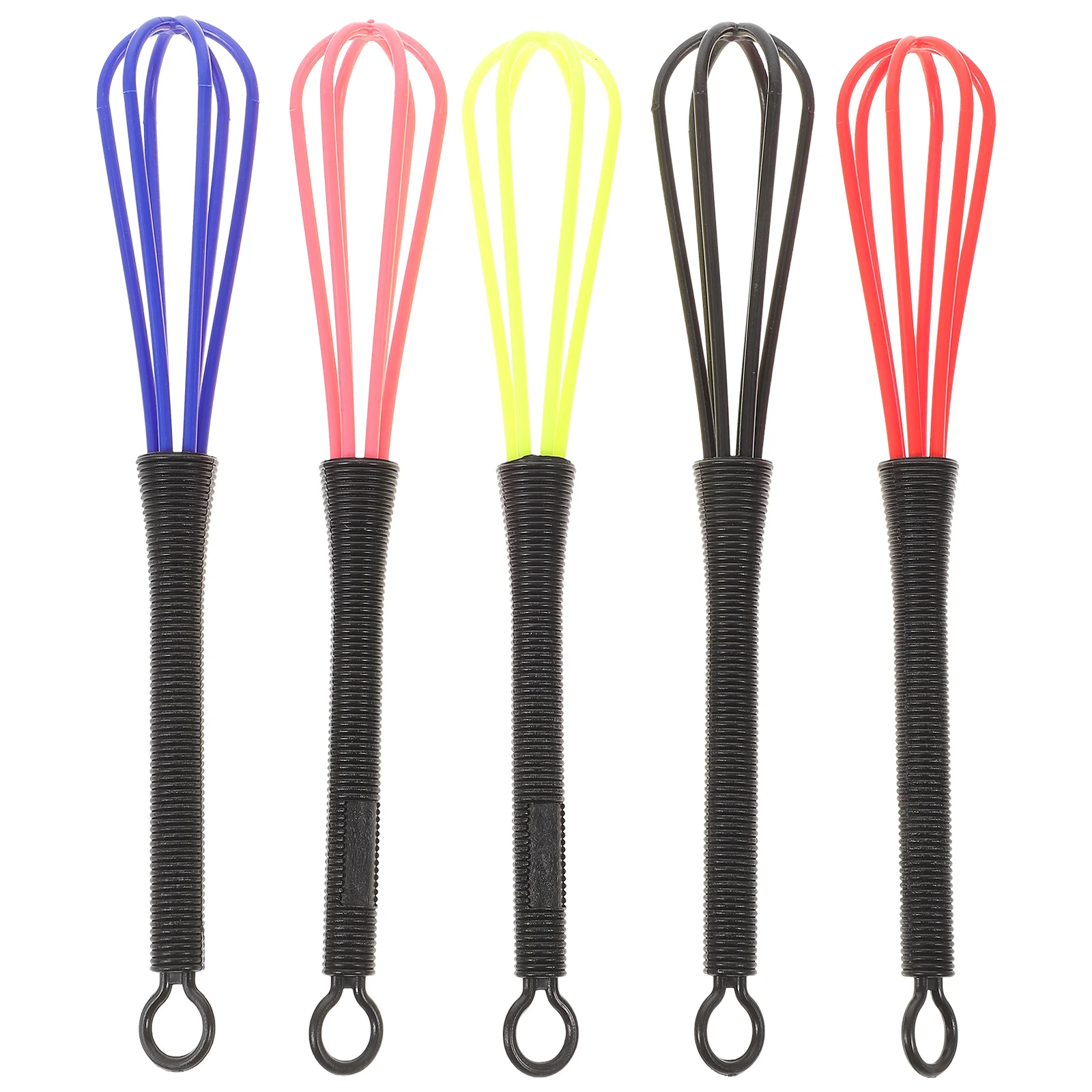 

Whisk Egg Mixer Salon Dye Ballon Hair Stirrer Color Whisks Beater Balloon Kitchen Mini Hand Silicone Hairdresser Whip Cooking