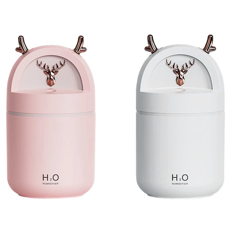 

Mini Cute Bedroom Home Office Humidifier, Reindeer USB Car Humidifier, Ultrasonic Multifunctional Portable