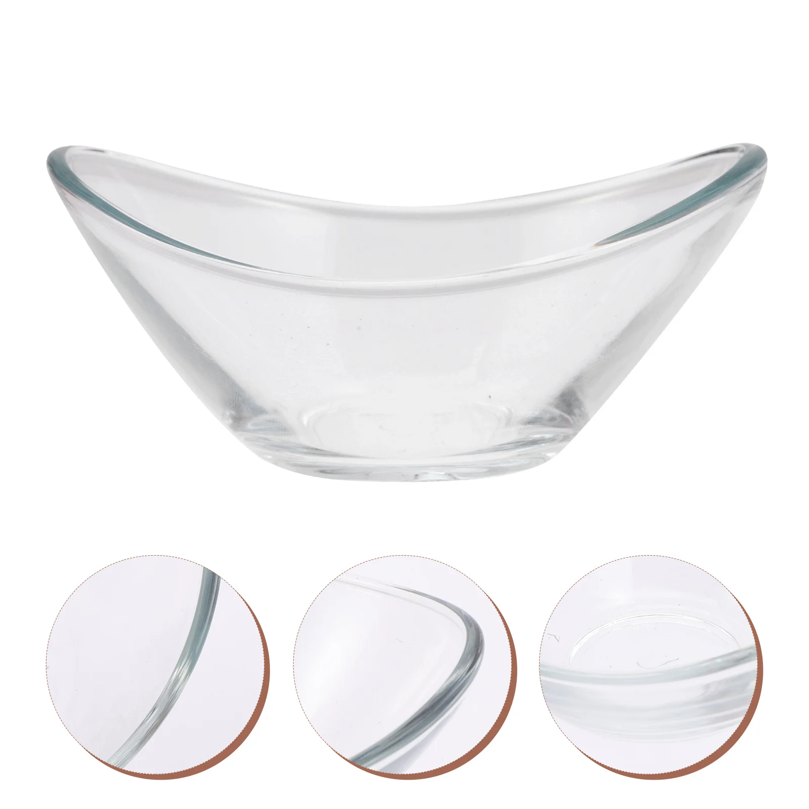 

Sauce Dish Bowl Dipping Sushi Saucers Japanese Soy Glass Small Condiment Holder