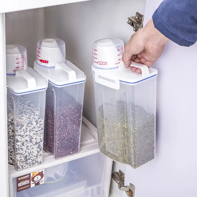 

Box, Grain Flour Moisture-proof Tank, Tank Storage And Rice Grain 3pcs Miscellaneous Insect Storage Miscellaneous