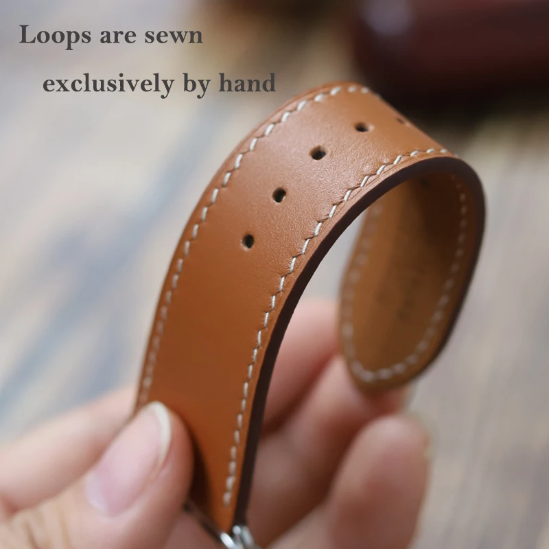 Bracelet for Apple Watch Ultra Band 8 7 6 5 4 3 2 SE Genuine Leather Correa Apple Watch Strap 49 45 41 44 40 42 38mm for iWatch