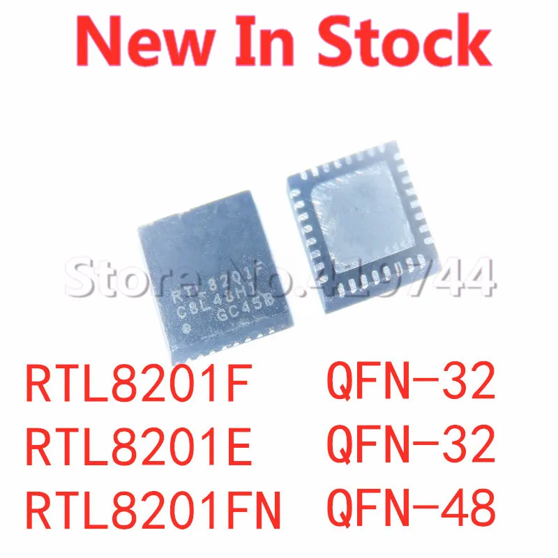 2 шт./лот RTL8201F RTL8201E RTL8201FN QFN-32 RTL8201 SMD сетевая карта, новый оригинальный чип
