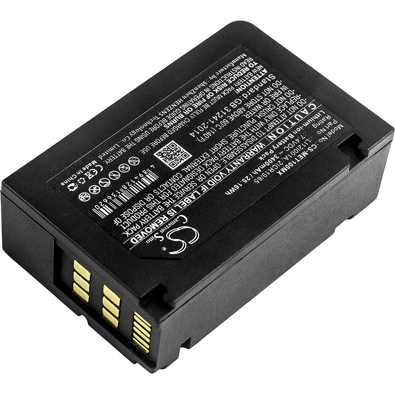 CS 3400 мАч/25.16Wh батарея для MINDRAY Defibrillateur Beneview T1 115-018016-00 2ICR19/65 LI12I001A LI12I002A | Электроника