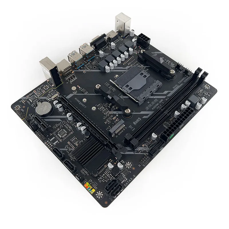 Фото Материнская плата для компьютерных игр AMD A320 B450 AM4 DDR4, 1331 B550, B350 для настольных ПК №4