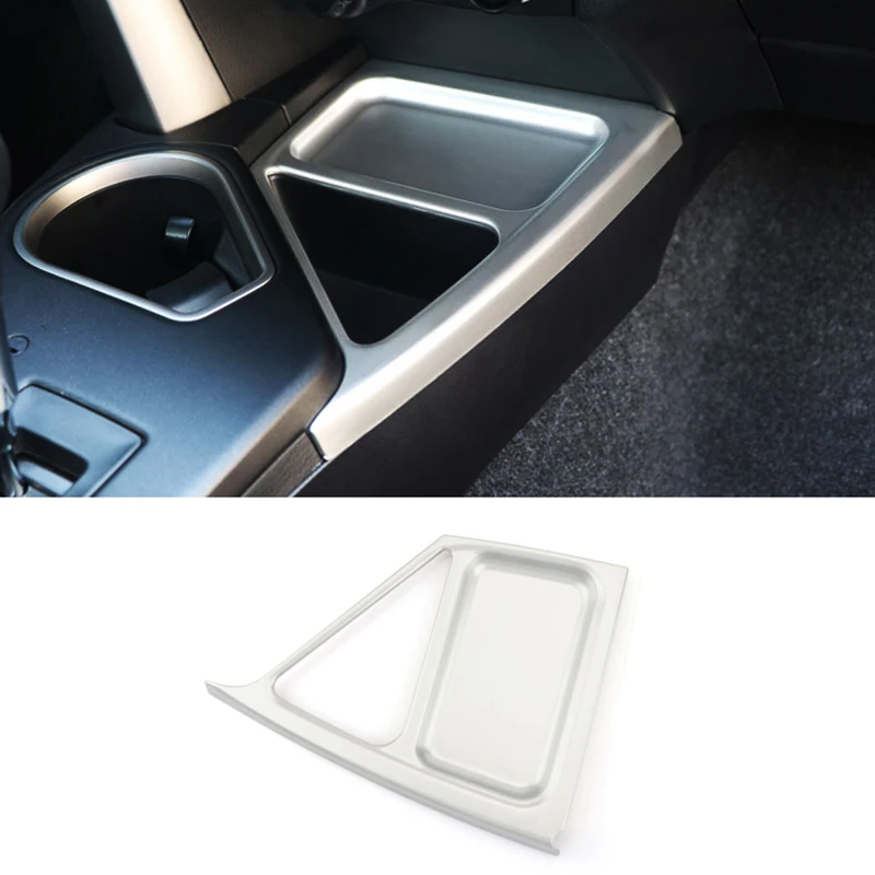 

For Toyota Rav4 RAV 4 2018 2017 Front Middle Panel Storage Box Decoration Cover Trim Auto Interior Car styling Accessories LHD
