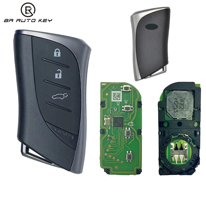 

8990H-F6030 Умный дистанционный автомобильный брелок для Lexus RX350 RX450 LS600 ES350 2023 312/314 МГц 8A Чип P4: BA 128 бит AES HYQ14FLC