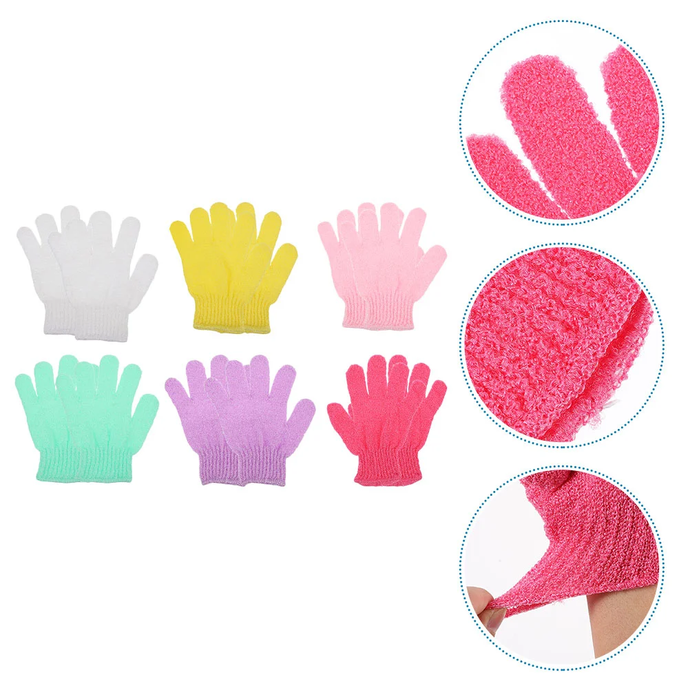 

10Pcs Durable Bath Bathing Body Wipes Creative Bathing Back Scrubber