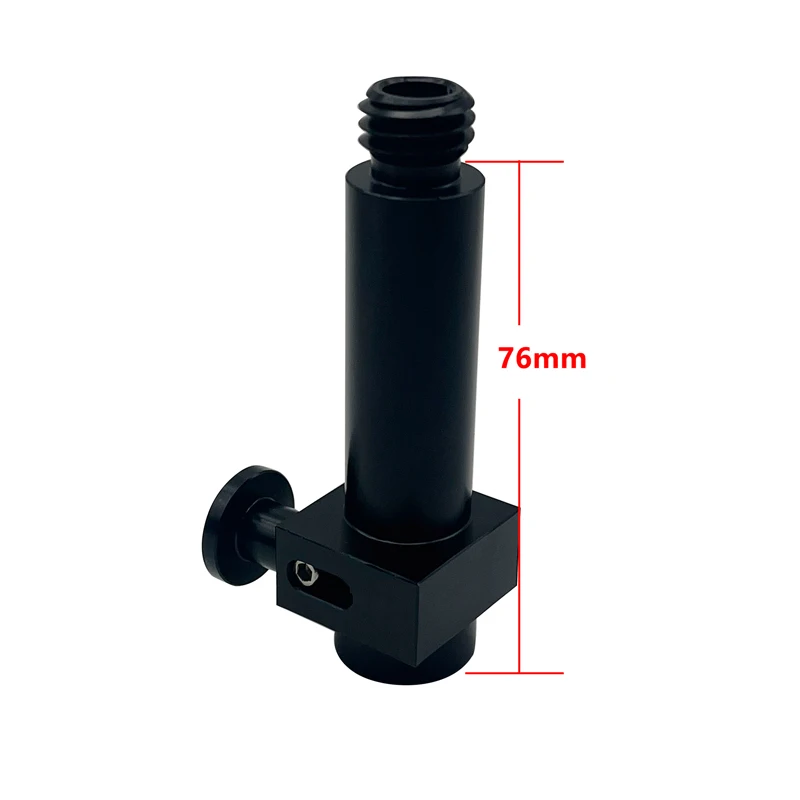 

Black GPS GNSS Quick Release Adapter For Trimble Prism Pole GPS Surveying
