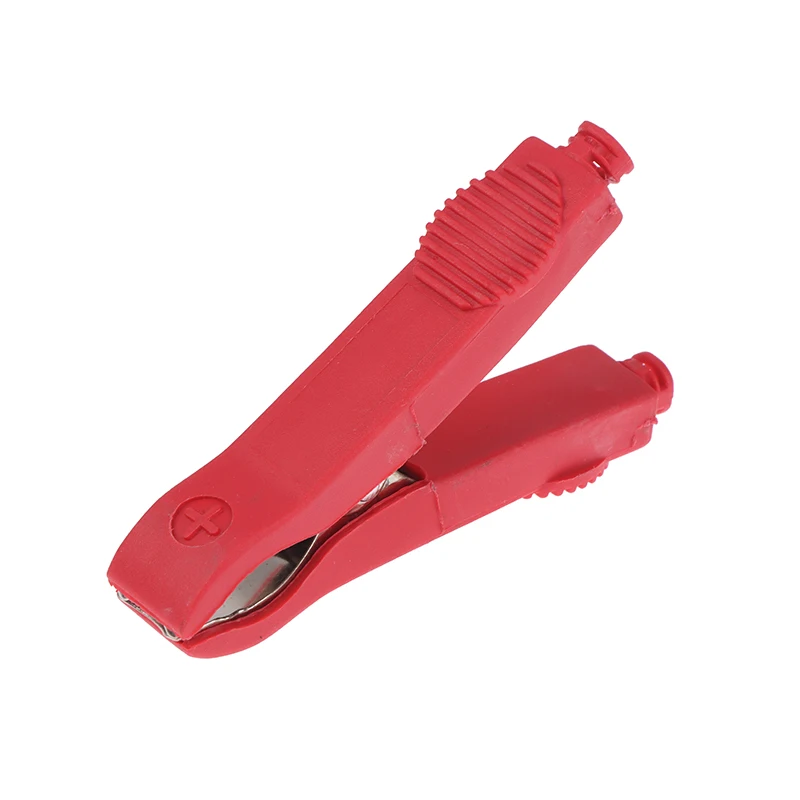 

2 шт., 50 А, красный + черный, 75 мм, изолированный крокодил, крокодил, автомобиль, караван, фургон, зажимы для тестовых проводов аккумулятора, лучшая акция, зажимы типа «крокодил»