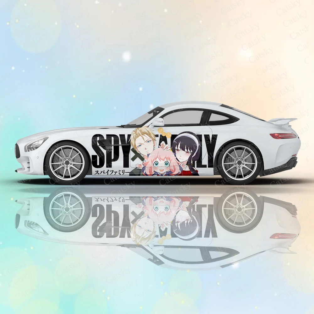 

Spy × Family Anime Girl Car Body Stickers Anime Itasha Vinyl Car Side Decal Sticker Anime Car Body Sticker