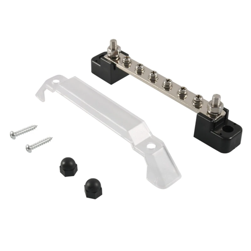 

Bus Bar Power Distribution Terminal Block 6 Way 12V Pickup Trailer Busbar