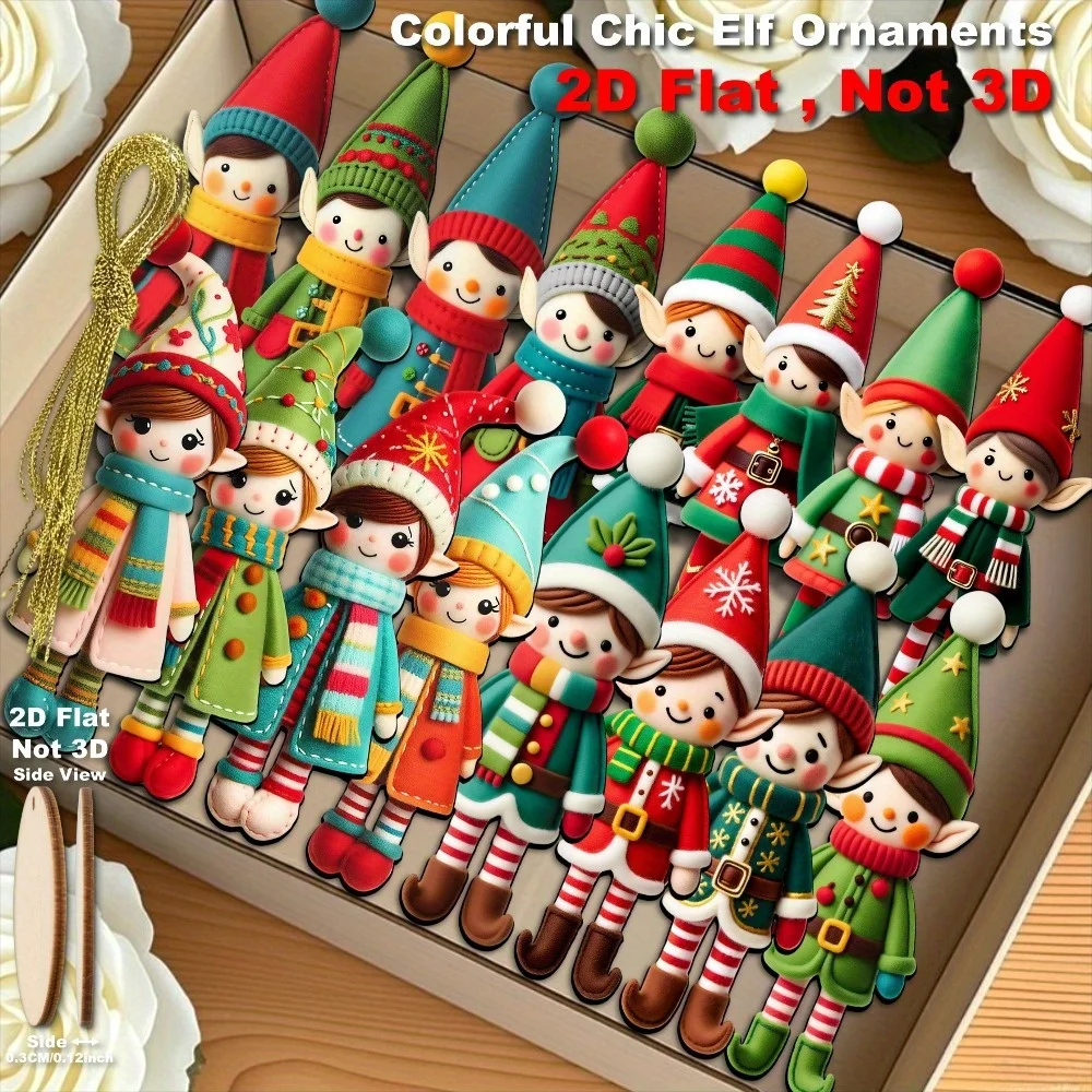 

Деревянные фигурки эльфов