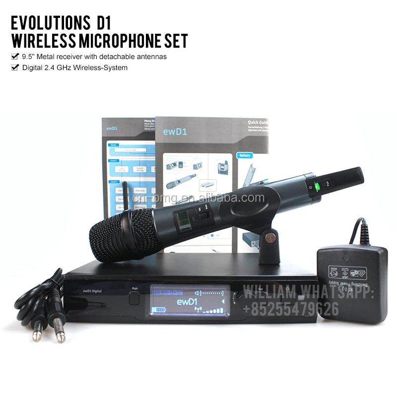 

Истинное разнообразие, новый цифровой микрофон UHF ew D1, микрофон для идеальной звуковой сцены
