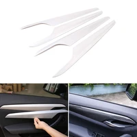 carbon fiber texture car styling door window panel cover trim for bmw x1 e84 2011 2012 2013 2014 2015